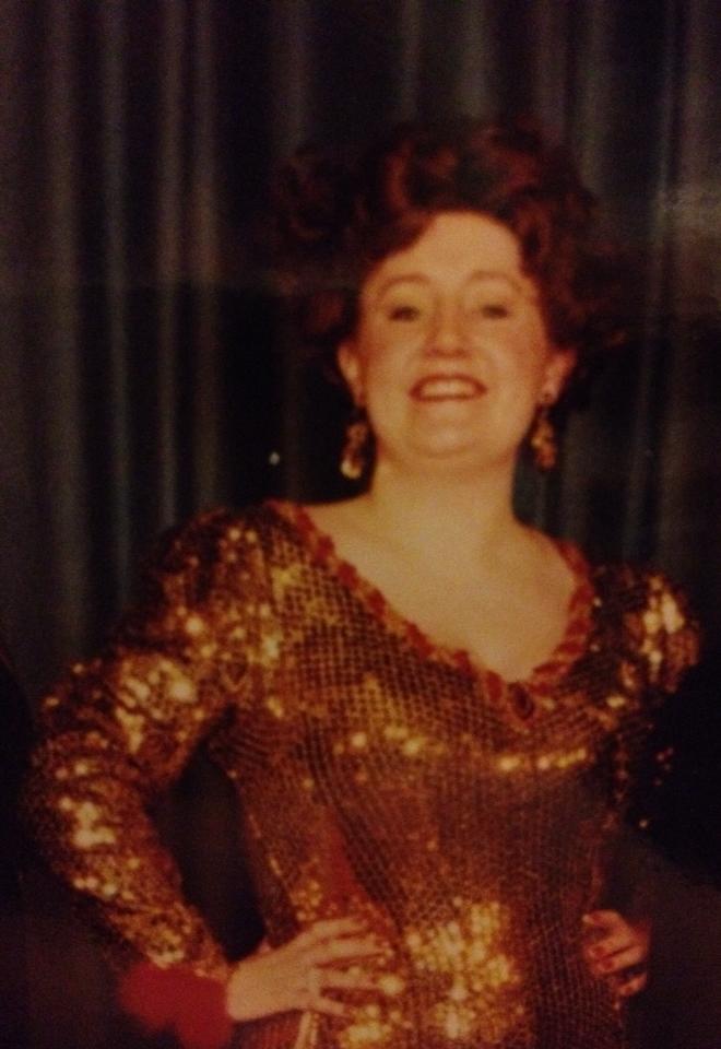 Michelle in the musical "Anything Goes".