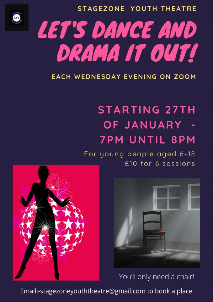 Stagezone Youth Theatre Dance & Drama poster