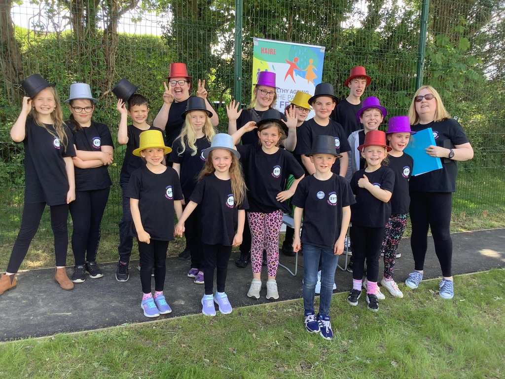 Stagezone Youth Theatre performing at Party in the Park