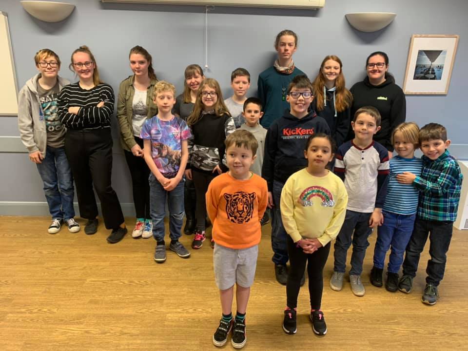 Carnon Downs Village Hall Open Morning Stagezone cast