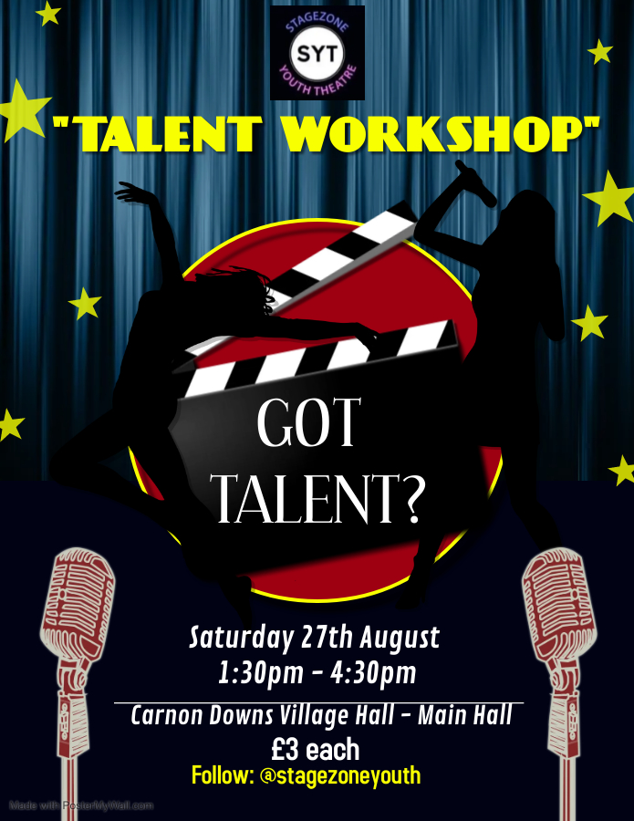 Talent Workshop Poster