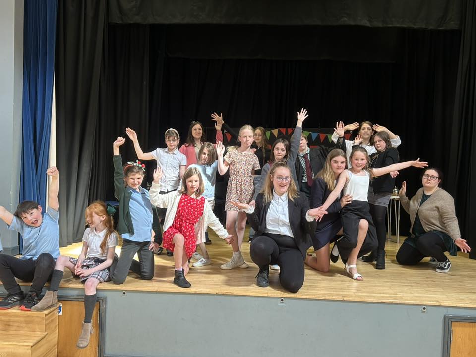 Stagezone Youth Theatre About Time cast