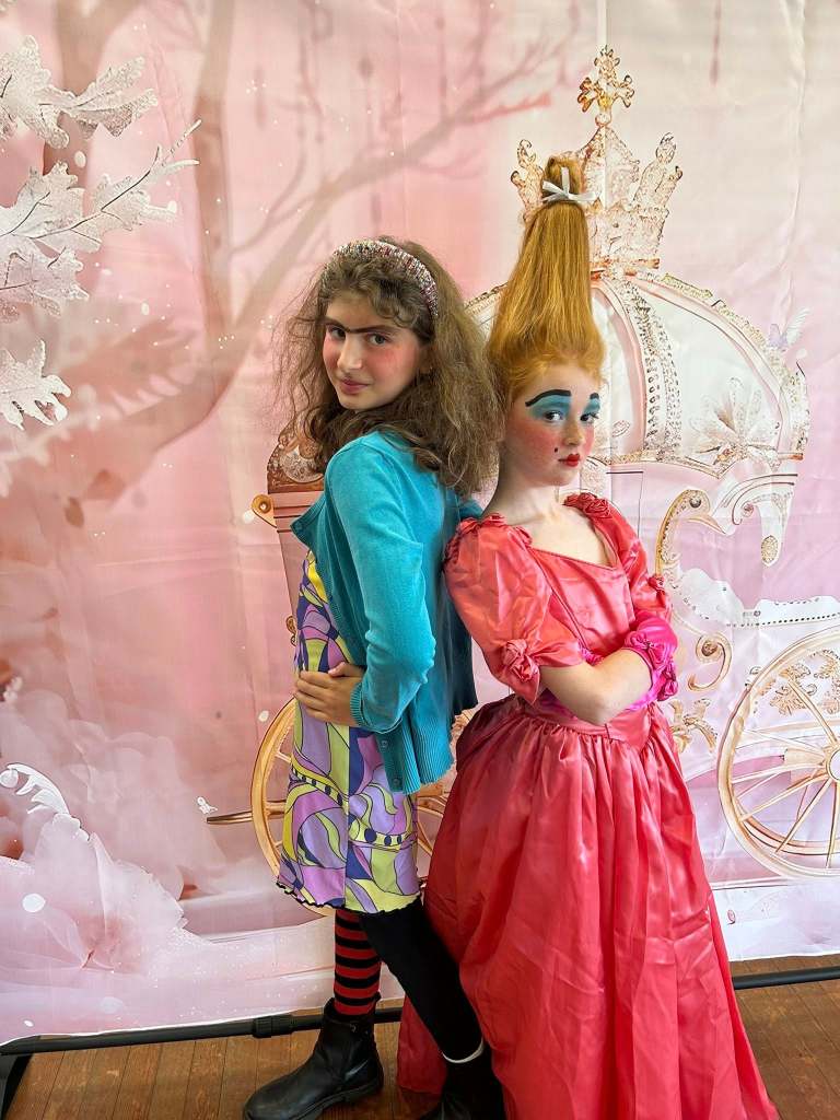 Stagezone cast members of Sherlock and Cinders.