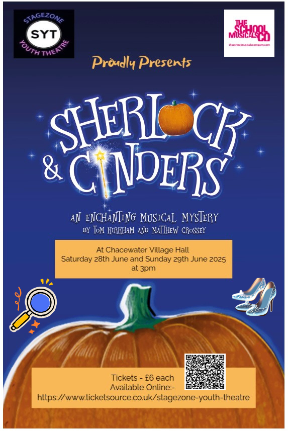 Sherlock & Cinders poster.